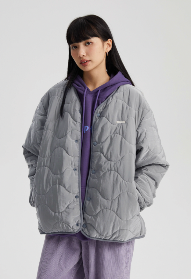 Wassup House Reversible Military Quilt Jacket