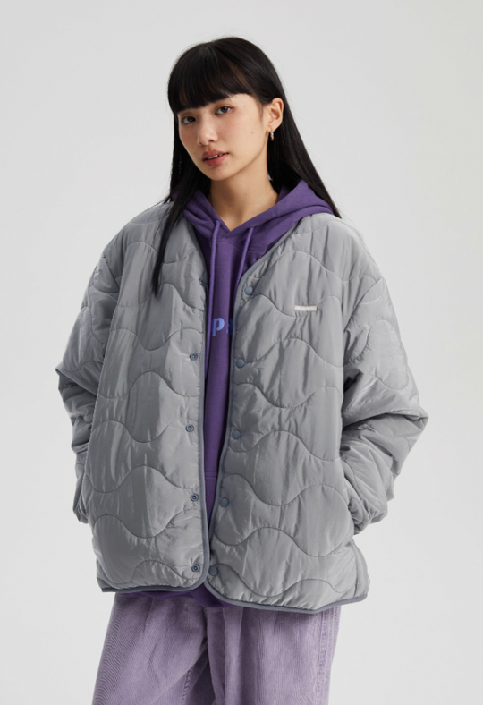 Wassup House Reversible Military Quilt Jacket