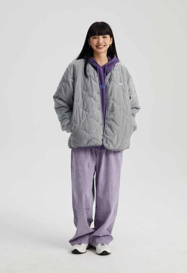 Wassup House Reversible Military Quilt Jacket