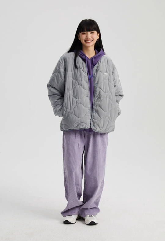 Wassup House Reversible Military Quilt Jacket