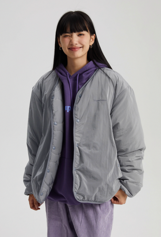 Wassup House Reversible Military Quilt Jacket