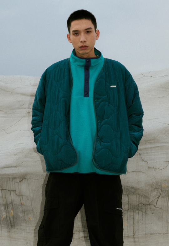 Wassup House Reversible Military Quilt Jacket