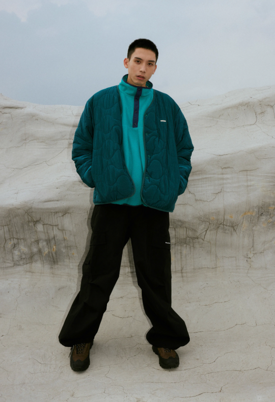 Wassup House Reversible Military Quilt Jacket