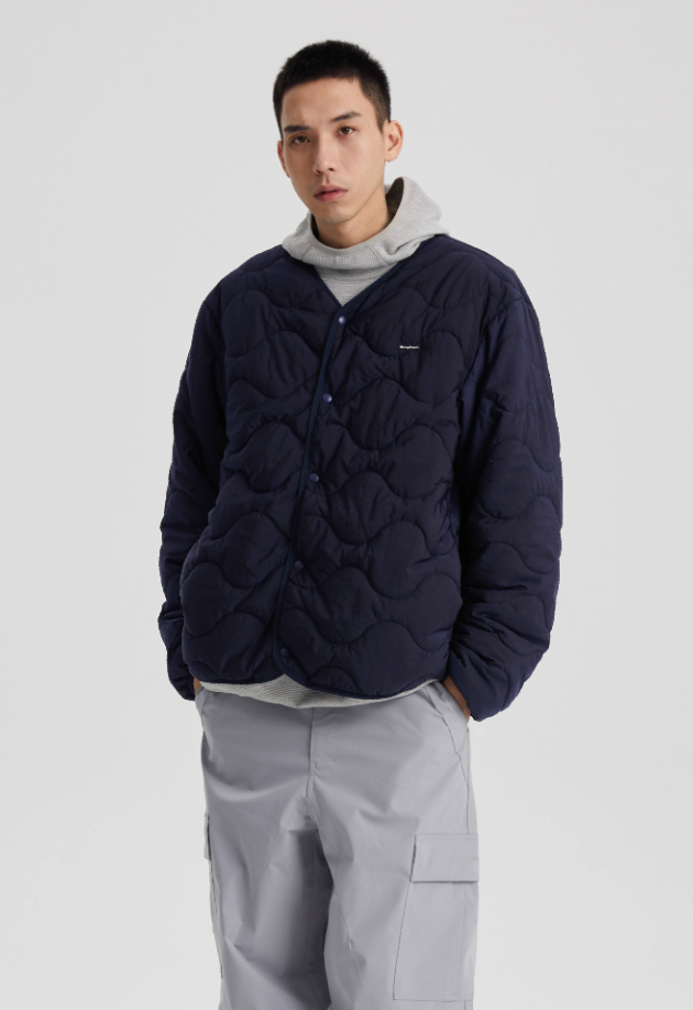 Wassup House Reversible Military Quilt Jacket