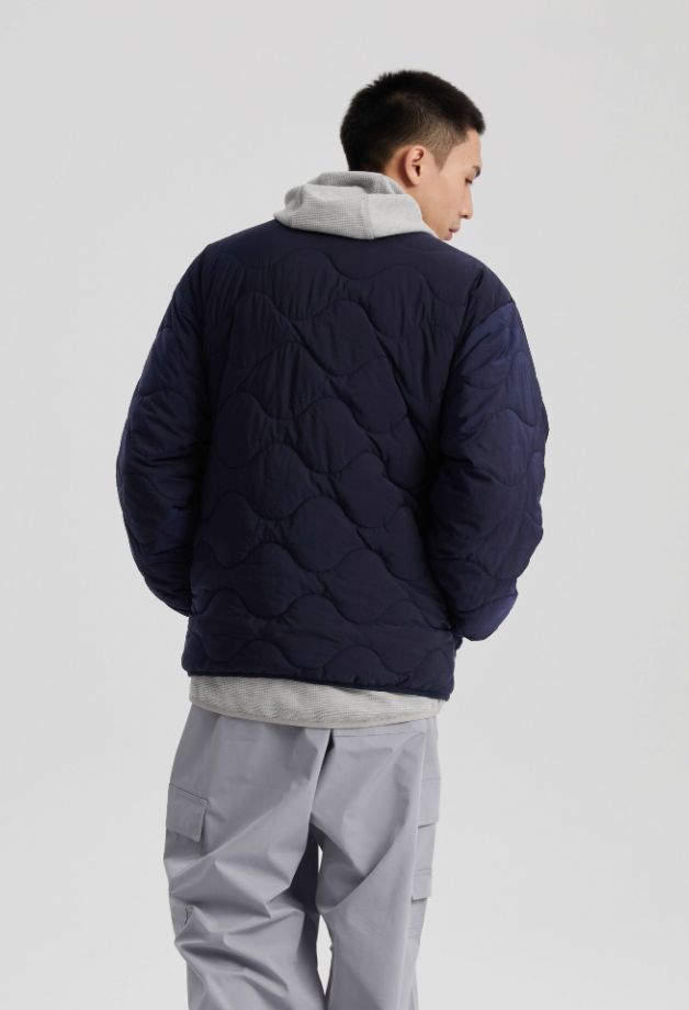 Wassup House Reversible Military Quilt Jacket