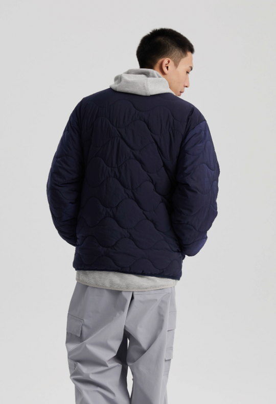 Wassup House Reversible Military Quilt Jacket