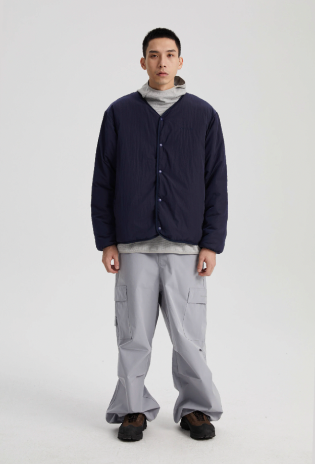 Wassup House Reversible Military Quilt Jacket