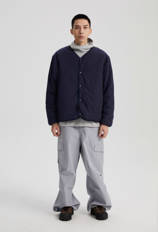 Wassup House Reversible Military Quilt Jacket