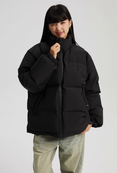 Wassup House Basic Stand Up Collar Down Jacket