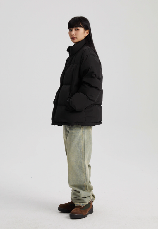 Wassup House Basic Stand Up Collar Down Jacket