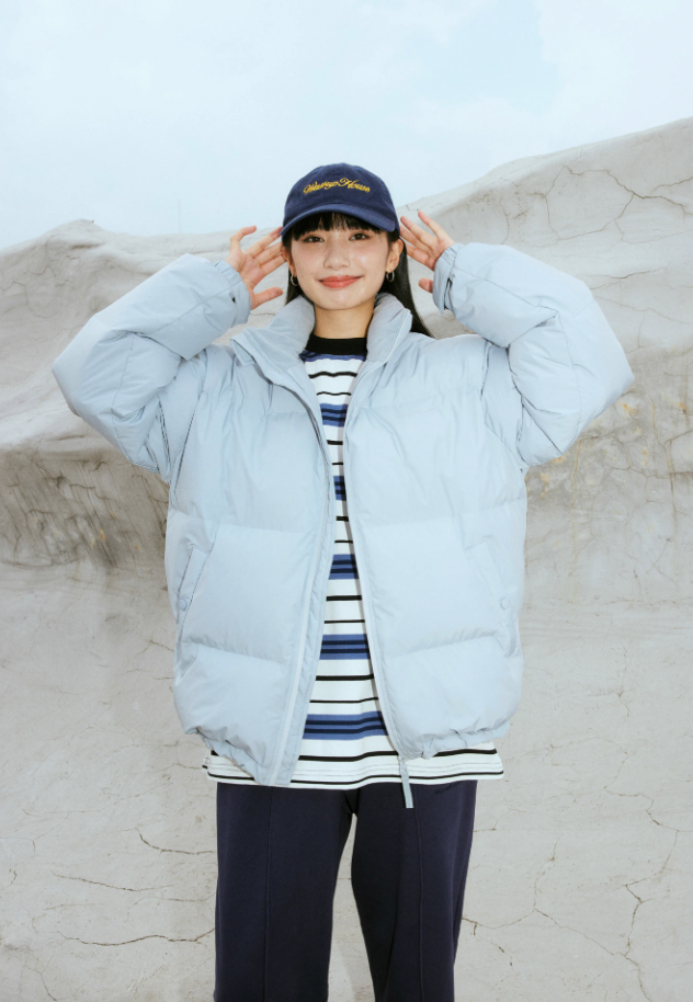 Wassup House Basic Stand Up Collar Down Jacket