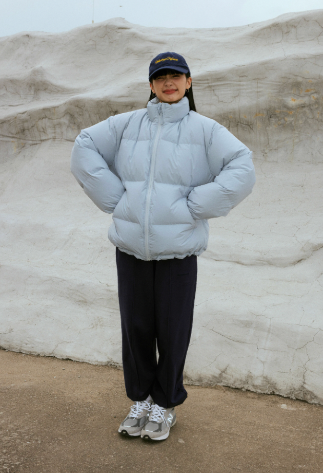 Wassup House Basic Stand Up Collar Down Jacket