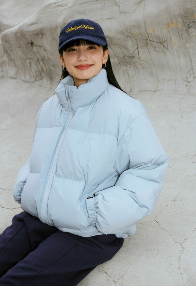 Wassup House Basic Stand Up Collar Down Jacket