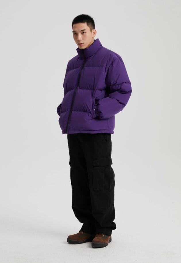 Wassup House Basic Stand Up Collar Down Jacket