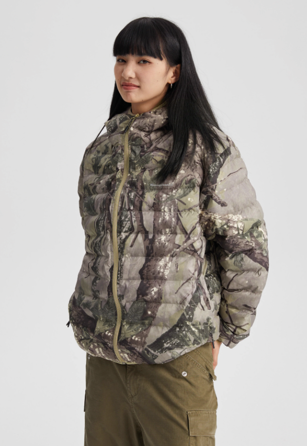 Wassup House Camouflage Hooded Jacket