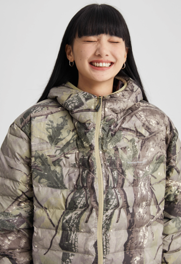 Wassup House Camouflage Hooded Jacket