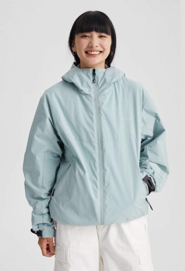 Wassup House Split Waterproof Hooded Jacket