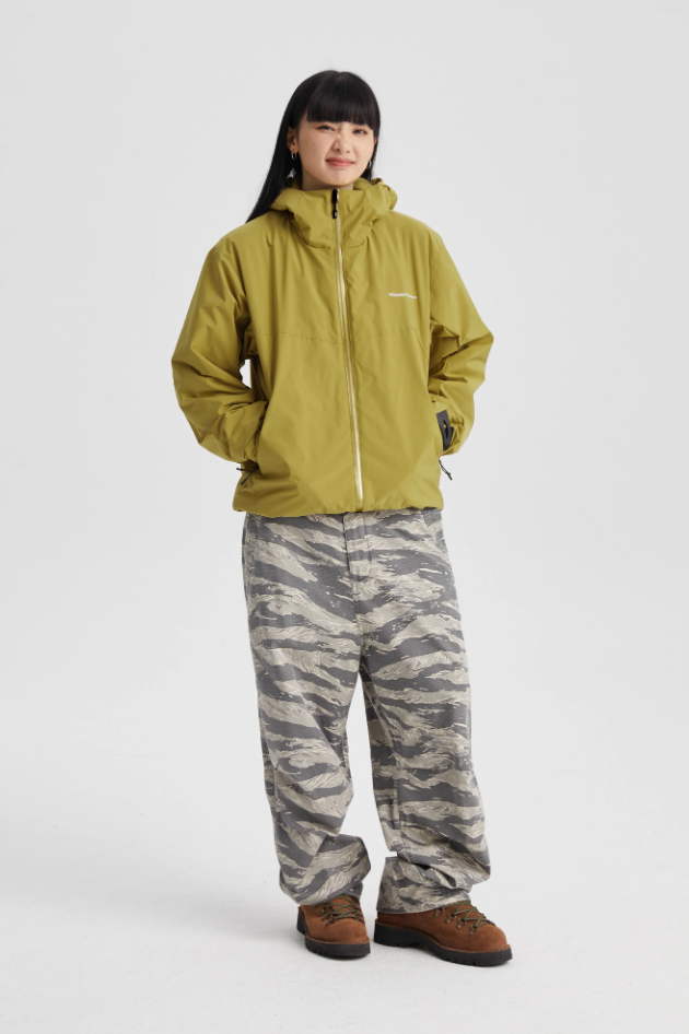 Wassup House Split Waterproof Hooded Jacket