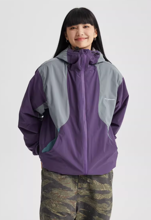 Wassup House Color Blocking Waterproof Down Jacket