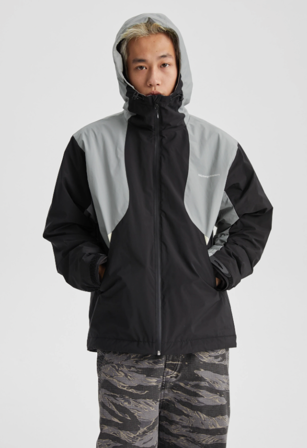 Wassup House Color Blocking Waterproof Down Jacket