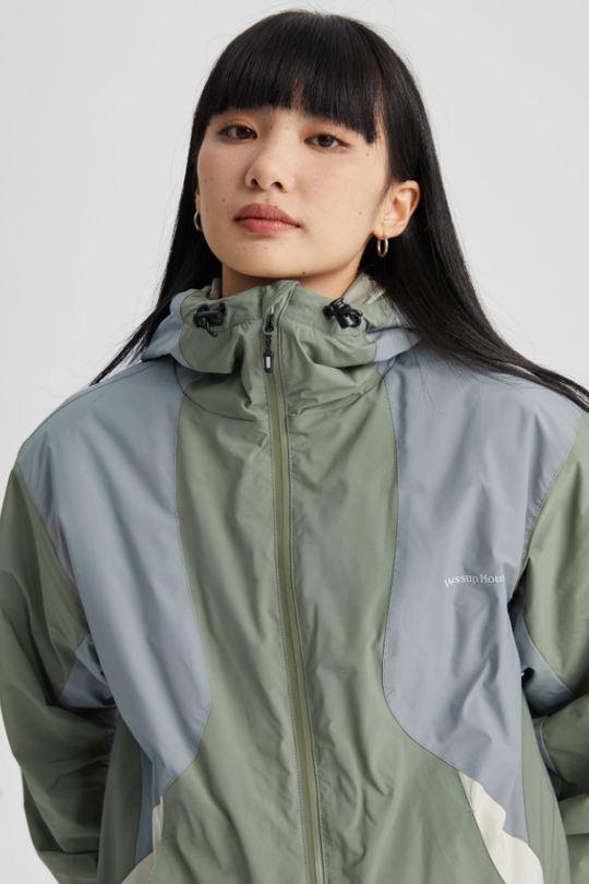 Wassup House Color Blocking Waterproof Down Jacket
