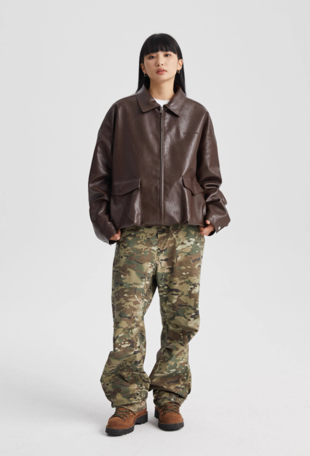 Wassup House Type A-1 Leather Biker Jacket