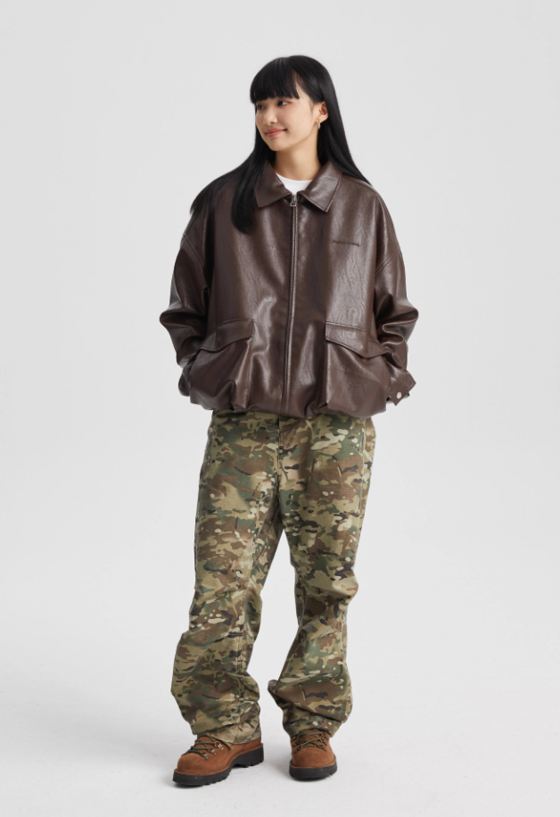 Wassup House Type A-1 Leather Biker Jacket