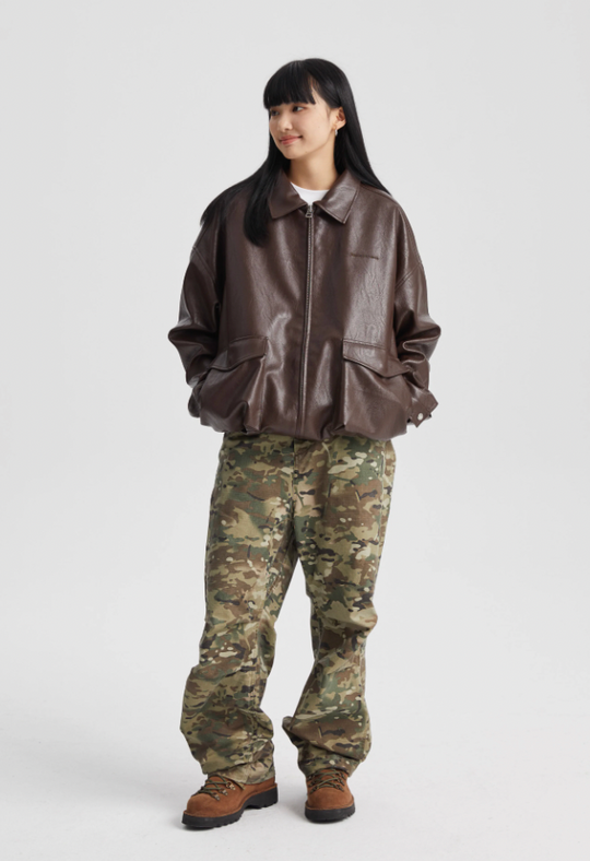 Wassup House Type A-1 Leather Biker Jacket