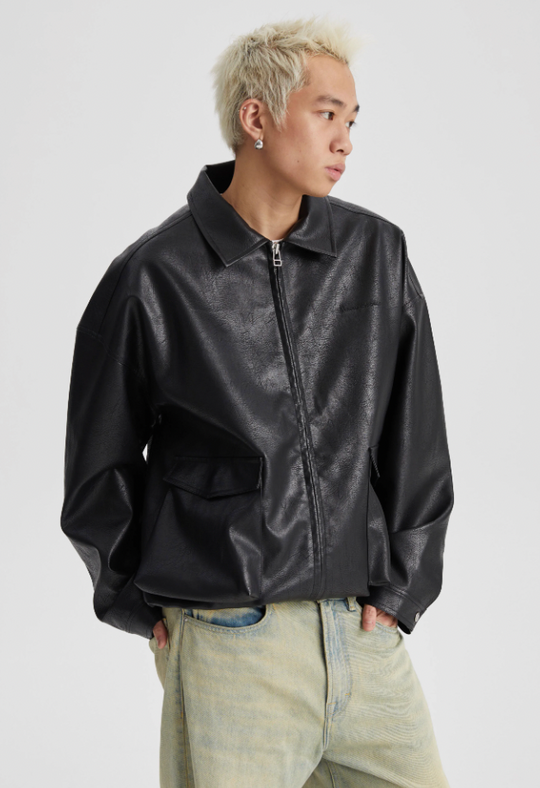 Wassup House Type A-1 Leather Biker Jacket