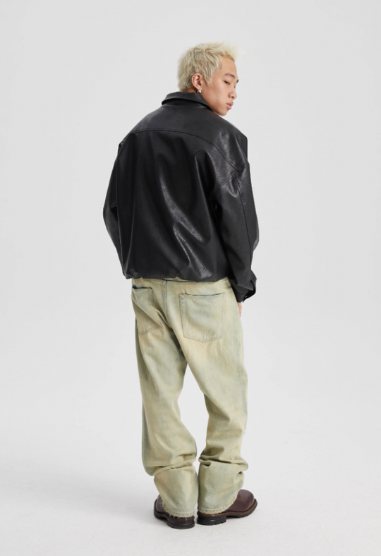 Wassup House Type A-1 Leather Biker Jacket