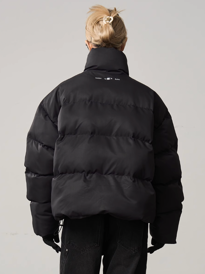 Harsh and Cruel Phantom Logo Down Jacket