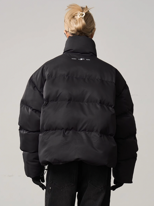 Harsh and Cruel Phantom Logo Down Jacket