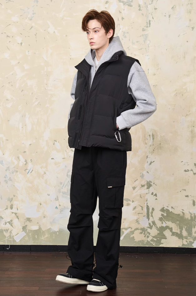 Harsh and Cruel Carabiner Down Vest