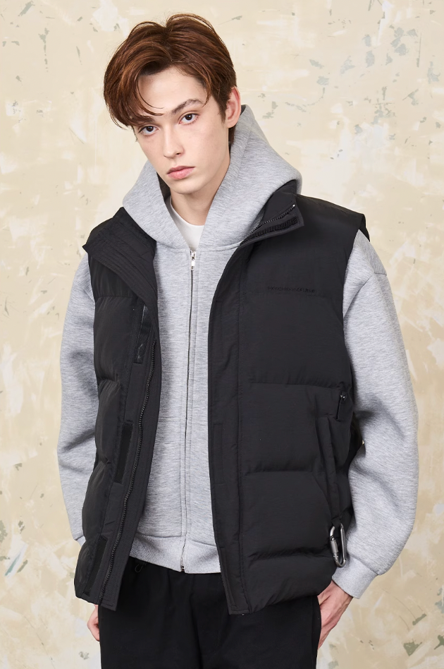 Harsh and Cruel Carabiner Down Vest