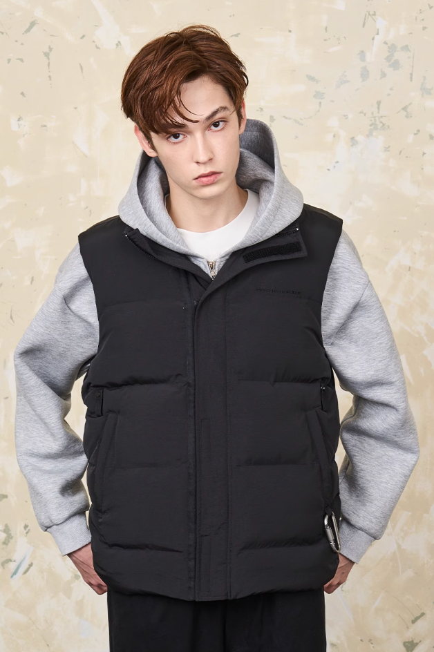 Harsh and Cruel Carabiner Down Vest