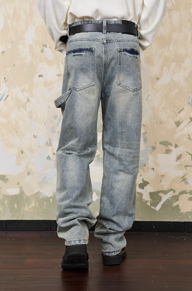 Harsh and Cruel Double Knee Straight Jeans