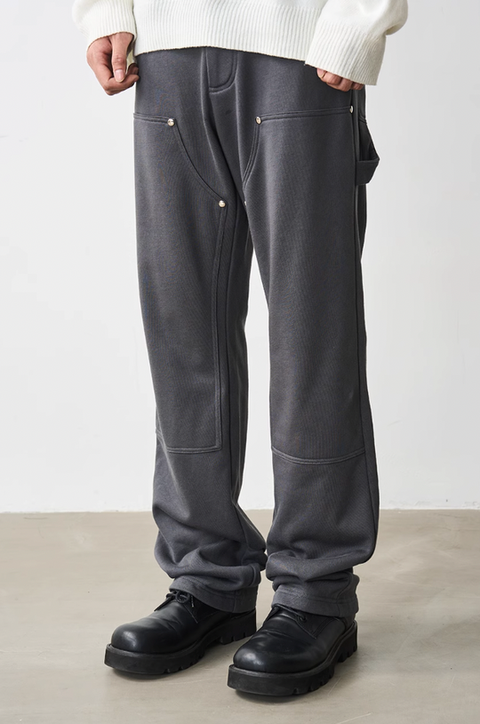 Harsh and Cruel Double Knee Straight Sweatpants