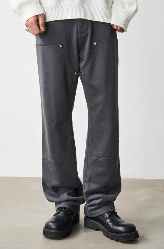 Harsh and Cruel Double Knee Straight Sweatpants