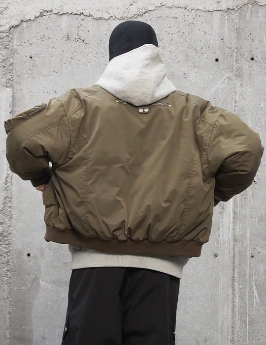 F2CE 3D Pockets Bomber Flight Jacket
