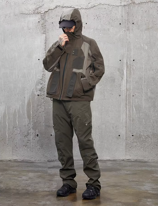 F2CE Multi Pocket Deconstruction Punching Jacket
