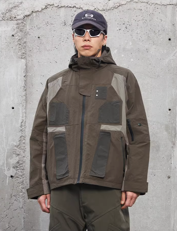 F2CE Multi Pocket Deconstruction Punching Jacket