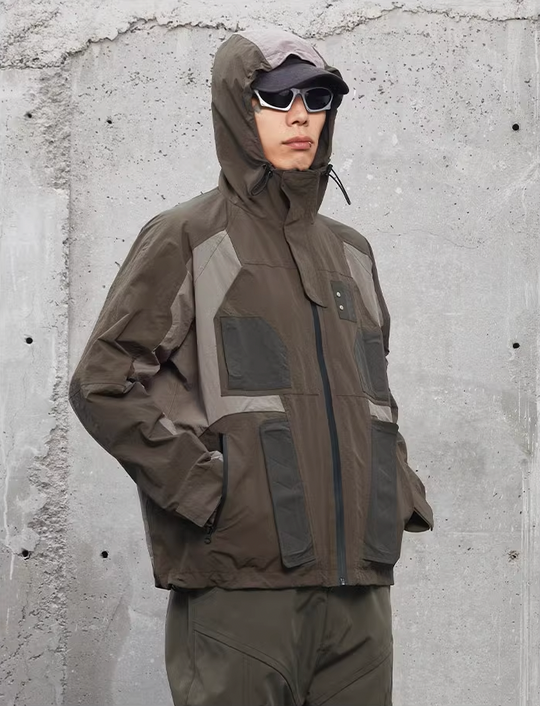 F2CE Multi Pocket Deconstruction Punching Jacket