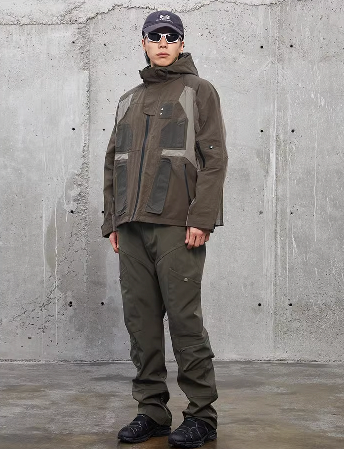 F2CE Multi Pocket Deconstruction Punching Jacket