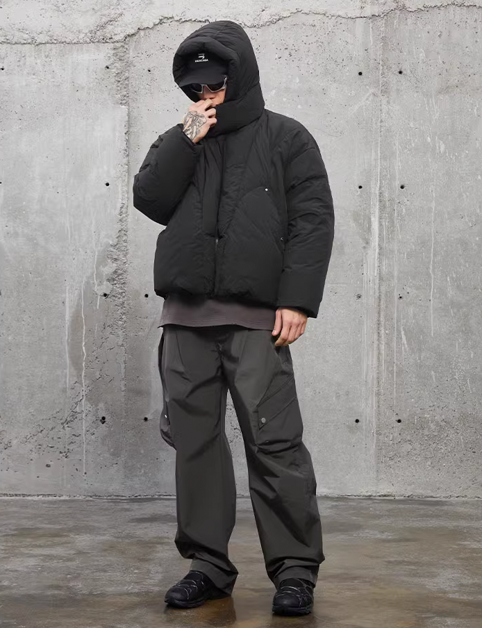 F2CE Removable Cap Down Jacket