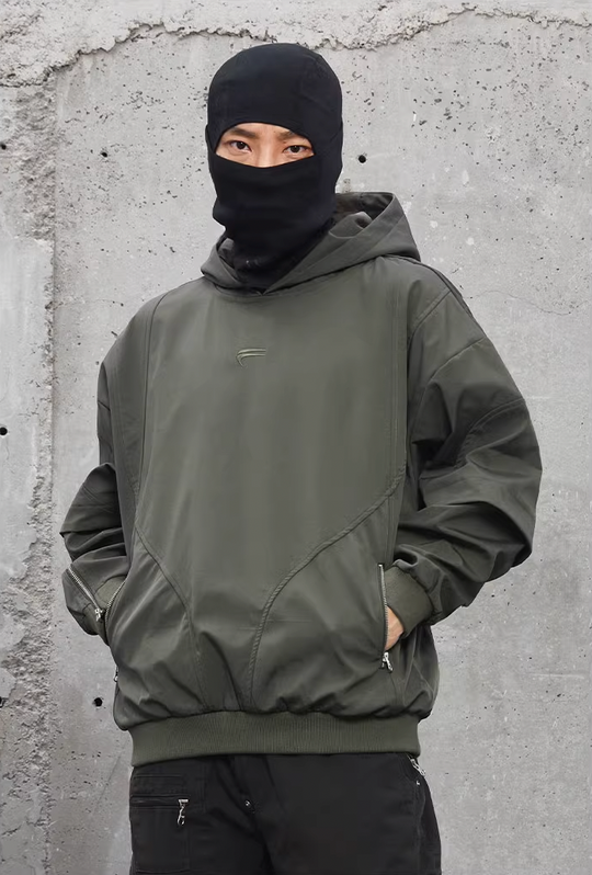 F2CE Nylon Zipper Functional Hoodie