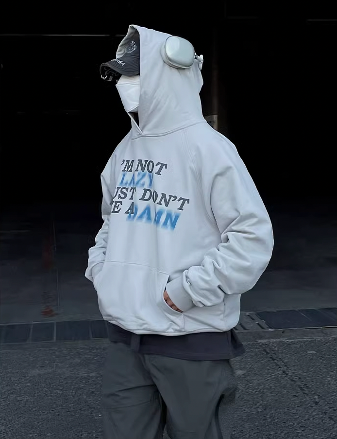 F2CE Slogan Print Hoodie