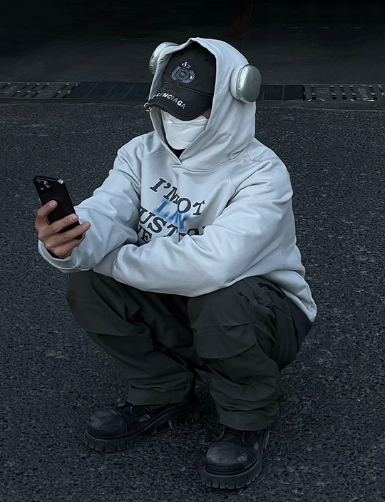 F2CE Slogan Print Hoodie