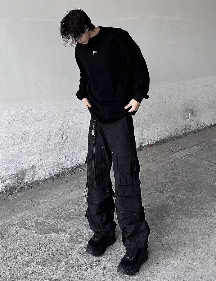 F2CE Small Logo Printing Long Sleeved Tee