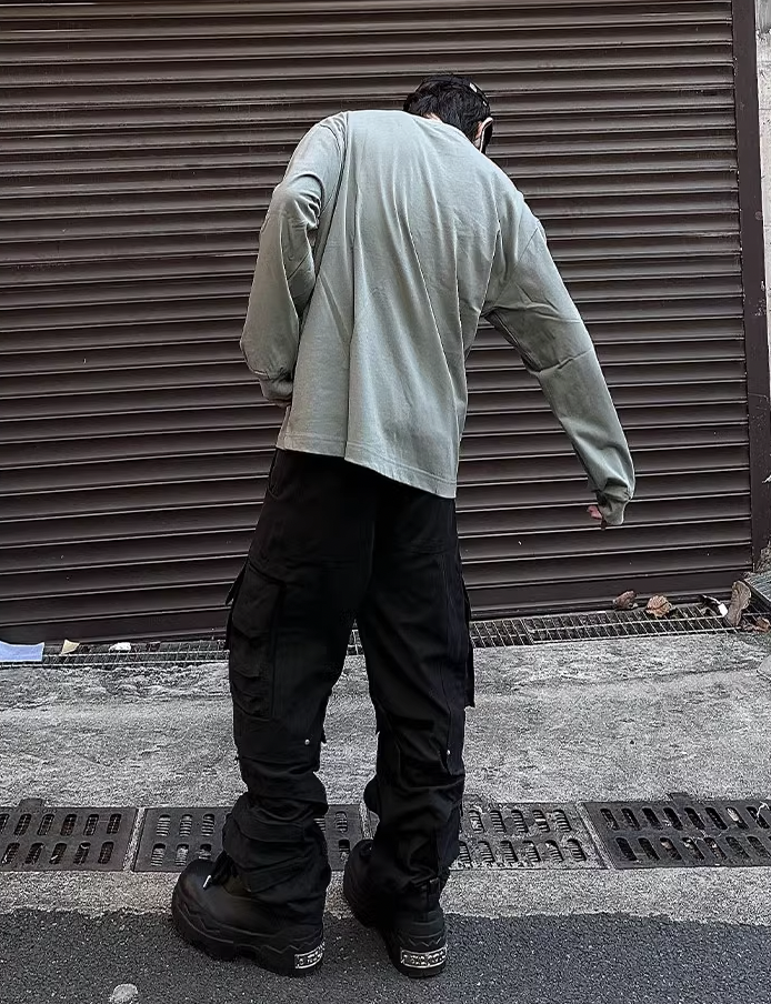 F2CE Small Logo Printing Long Sleeved Tee