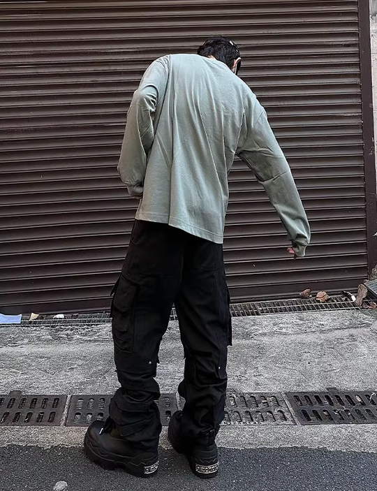 F2CE Small Logo Printing Long Sleeved Tee